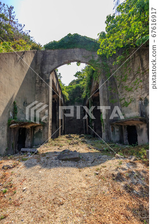 Remains of poison gas storage area Okunoshima Takehara City, Hiroshima Prefecture Remains of poison gas storage area Okunoshima Takehara City, Hiroshima Prefecture 67616917