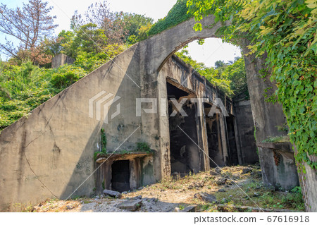 Remains of poison gas storage area Okunoshima Takehara City, Hiroshima Prefecture 67616918