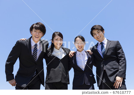 Job hunting student portrait 67618777