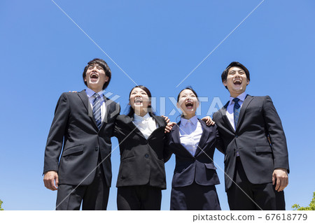 Job hunting student portrait 67618779