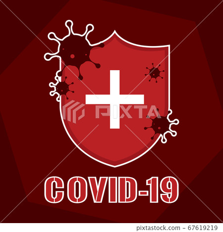 Stop coronavirus poster - Stock Illustration [67619219] - PIXTA