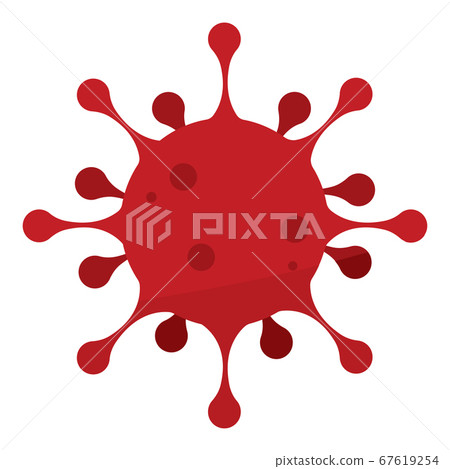 Red virus image - Stock Illustration [67619254] - PIXTA