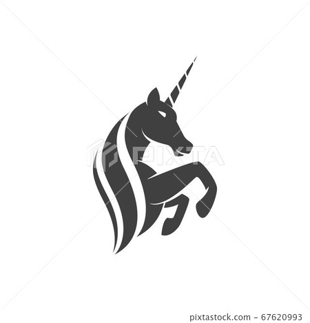 Unicorn Logo icon vector illustration 67620993