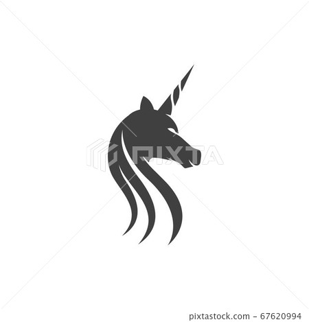 Unicorn Logo icon vector illustration 67620994