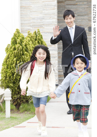 Morning landscape 67622738