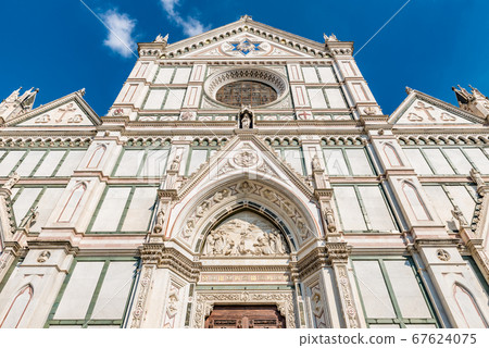 World Heritage Santa Croce Basilica Florence Italy World Heritage Santa Croce Basilica Florence Italy 67624075