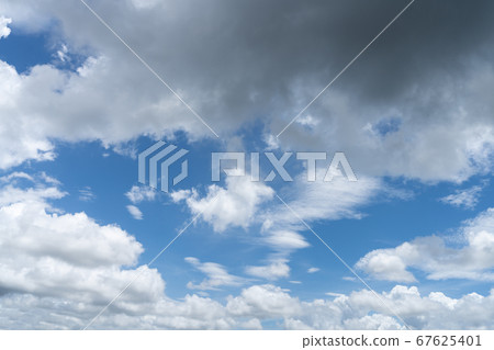 Summer Sky_Black Clouds/Blue Sky/Dark Clouds/White Clouds_Background Material Summer Sky_Black Clouds/Blue Sky/Dark Clouds/White Clouds_Background Material 67625401