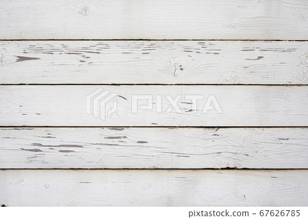 Weathered white wooden background texture. Top view surface of the table. Weathered white wooden background texture. Top view surface of the table. 67626785