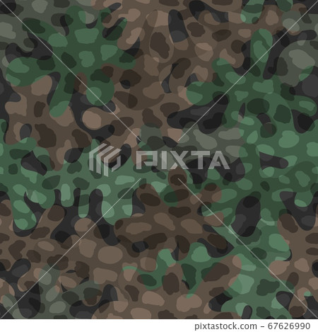 Woodland camouflage pattern background seamless... - Stock Illustration ...