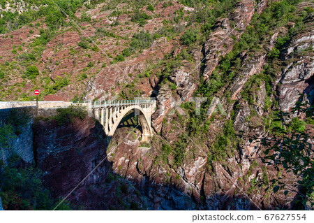 Gorges de Daluis or Chocolate canyon in 67627554