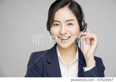 Female Business Woman CS Staff Female Business Woman CS Staff 67628687