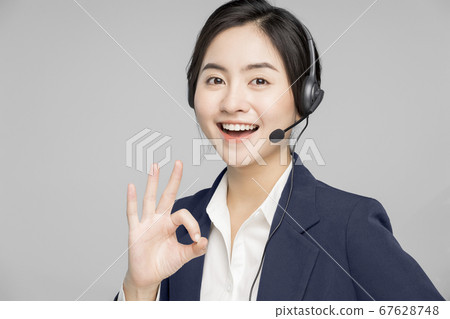 Female Business Woman CS Staff Female Business Woman CS Staff 67628748