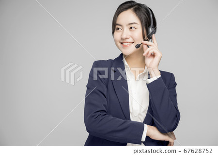 Female Business Woman CS Staff Female Business Woman CS Staff 67628752