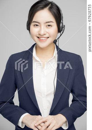 Female Business Woman CS Staff Female Business Woman CS Staff 67628755