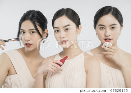 Beauty model combination Beauty model combination 67629125