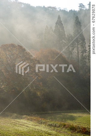 廣瀨高原秋天風景 67629878