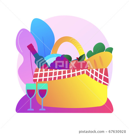 Summer picnic vector concept metaphor Summer picnic vector concept metaphor 67630928
