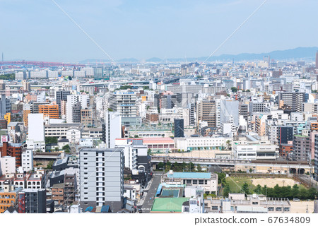 Scenery from Tsutenkaku Scenery from Tsutenkaku 67634809