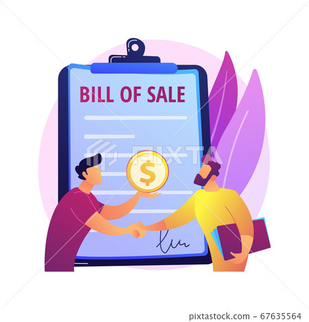 Employment, labor contract vector concept metaphor. 67635564