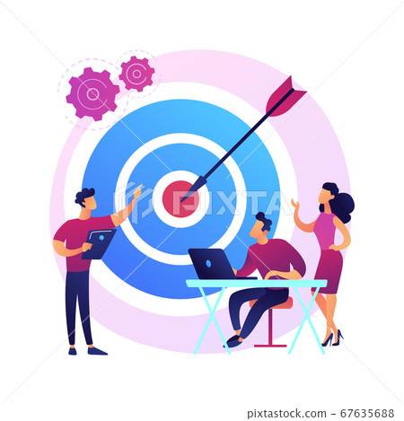 Staff management vector concept metaphor. 67635688
