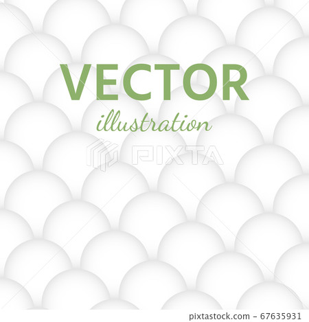 Abstract background based on circles in white and - Stock Illustration ...