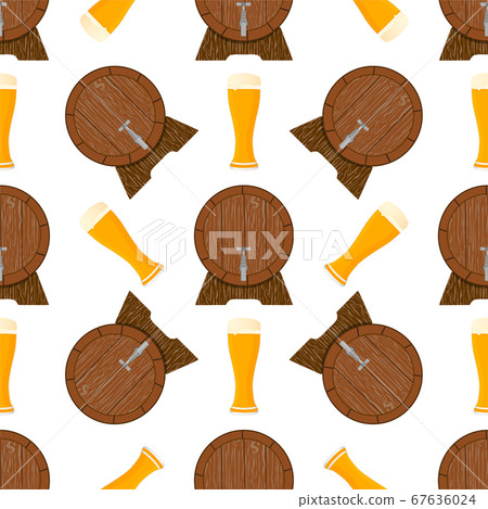 Illustration on theme big colored pattern 67636024