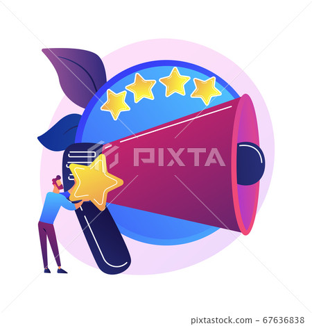 Rating tool vector concept metaphor 67636838