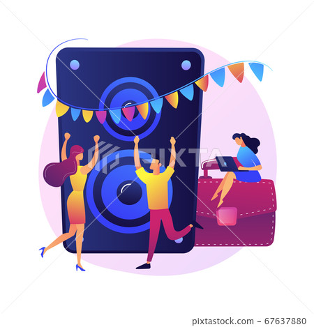 Corporate event vector concept metaphor Corporate event vector concept metaphor 67637880