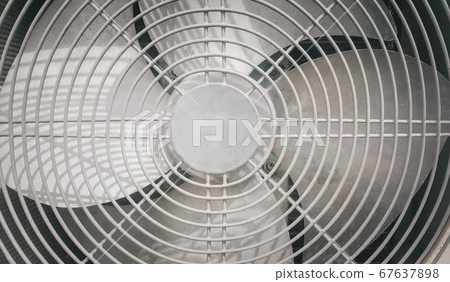 Close up compressor air conditioner Close up compressor air conditioner 67637898