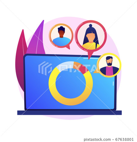 Social research vector concept metaphor. Social research vector concept metaphor. 67638801