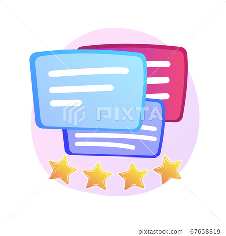 Customer experience, feedback vector concept metaphor. Customer experience, feedback vector concept metaphor. 67638819