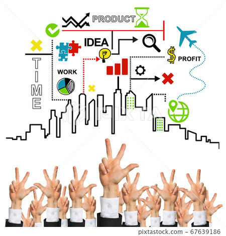 Business and teamwork concept 67639186