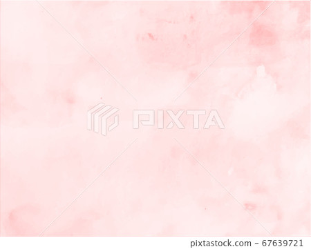 水彩粉紅色背景/材料/淡/粉彩 67639721