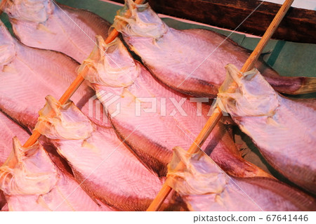 Dried dried fish on the market Dried dried fish on the market 67641446