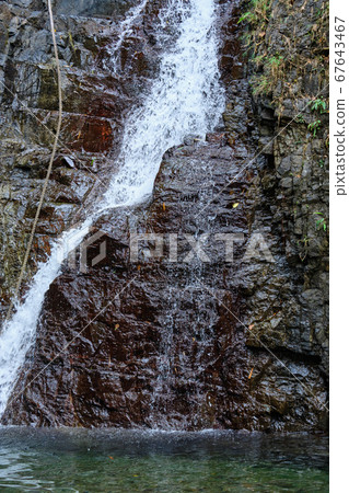 Waterfalls on the island of Panay Philippines. Waterfalls on the island of Panay Philippines. 67643467