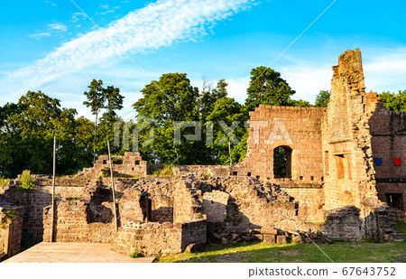 Wangenbourg Castle in the Vosges Mountains - Bas-Rhin, Alsace, France 67643752