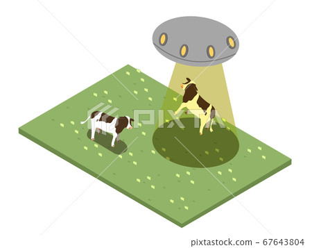 Cattle Mutated by UFO 67643804