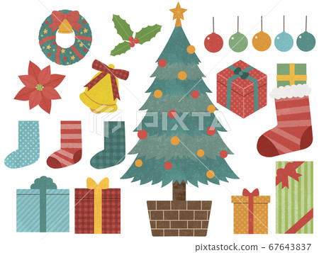 Various Christmas materials 67643837