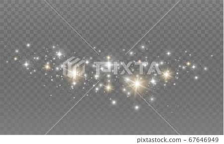 Sparkling dust particles. Sparkling dust particles. 67646949