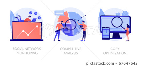 Marketing analysis vector concept metaphors - Stock Illustration ...