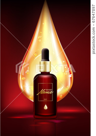 Advertising poster for cosmetic product for 67647897