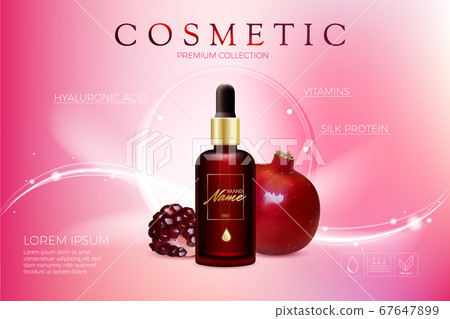 Advertising poster for cosmetic product for 67647899