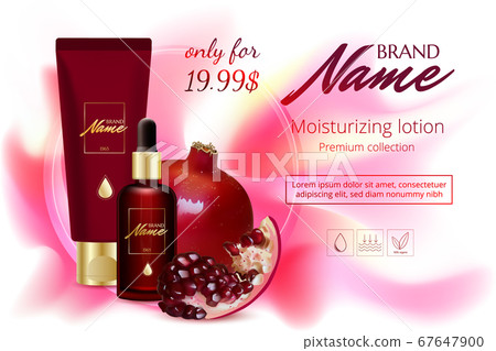 Advertising poster for cosmetic product for 67647900