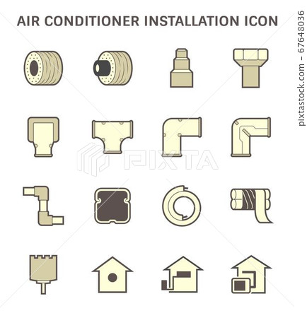 Air conditioner installation tool and pipe cover Air conditioner installation tool and pipe cover 67648036