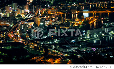 佐世保夜景 67648795