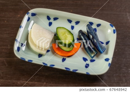 日本手工泡菜日本的自製泡菜 67648942