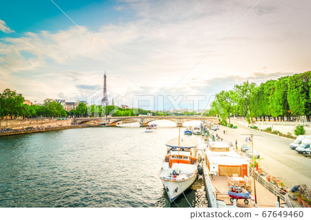 Bridge of Alexandre III, Paris, France 67649460