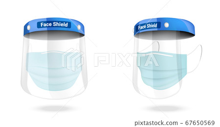 Surgical face shield mask and Virus Protection Surgical face shield mask and Virus Protection 67650569