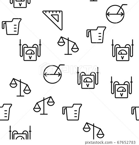 Measuring Equipment Vector Seamless Pattern Measuring Equipment Vector Seamless Pattern 67652783