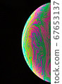 Abstract bright colorful circle background. 67653137